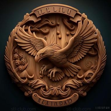 3D модель Фэрфилд в США (STL)